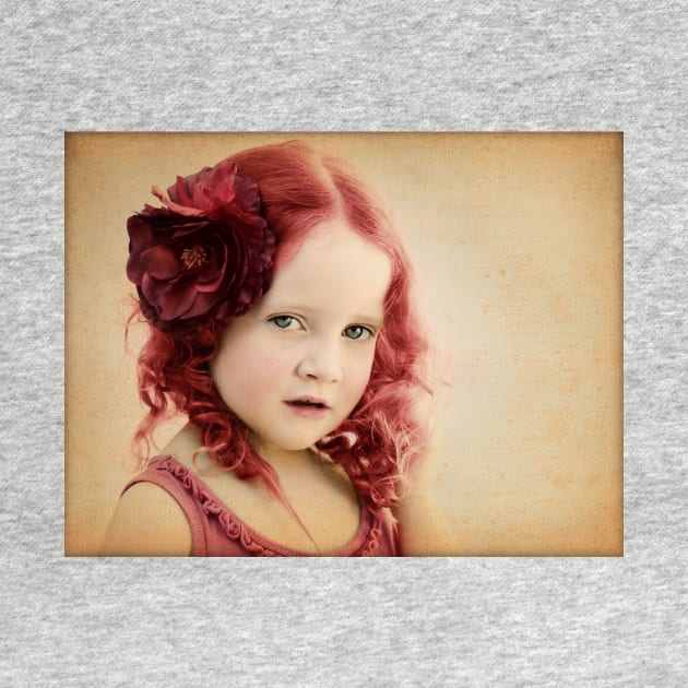 Mila as a Vintage Rose by micklyn